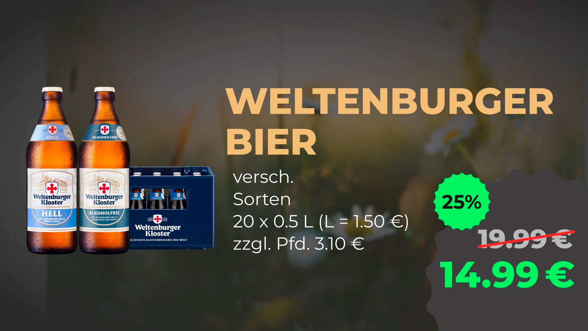 Angebot Weltenburger Bier